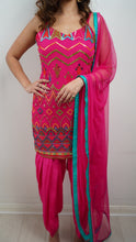 Load image into Gallery viewer, Pink Mirror Salwar Kameez