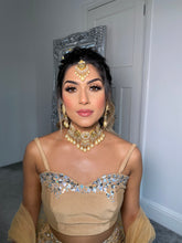 Load image into Gallery viewer, Nude Sequin Lehenga